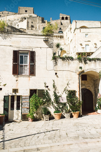 Old town of Matera (Sassi di Matera) in Southern Italy