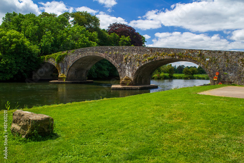 Arched stone bridge over Suir River © andrew