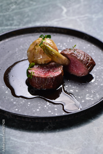 Fine dine Venison fillets