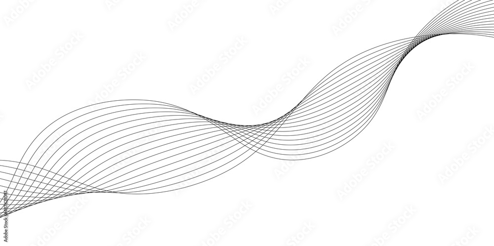 Abstract white wavy with blurred light curved line background. Abstract white wavy with blurred light curved line background.