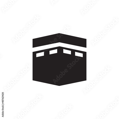 Icon of the Holy Kaba, islamic symbol