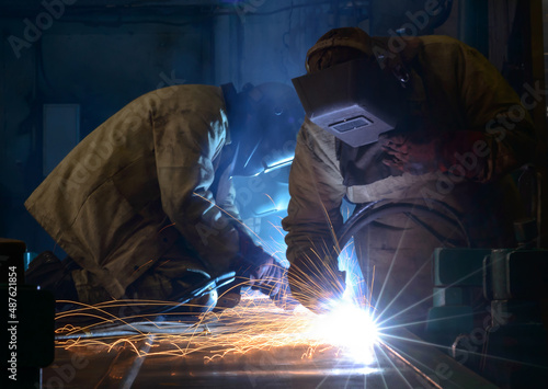 welder at work