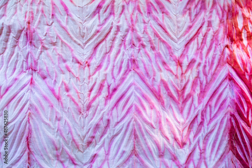 Dye the fabric with natural...