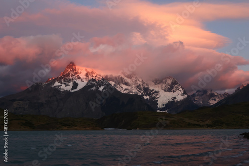 Sunrise at Torres del Paine National Park, Chile © Stefano