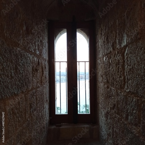 window in the church