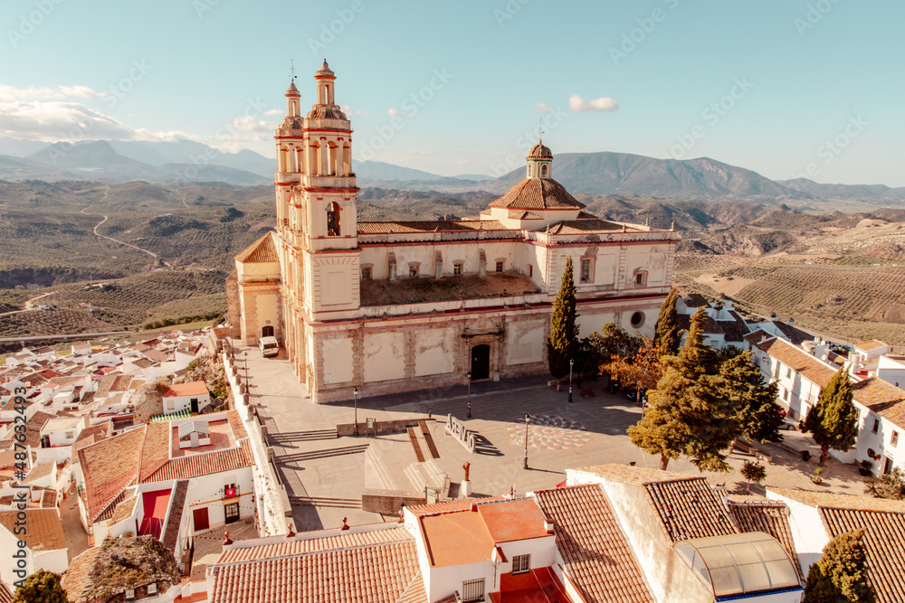 Obraz premium Travel Andalusia Ruta de los Pueblos Blancos