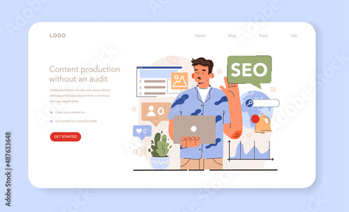 Blog promotion mistake. Content production without SEO content audit.