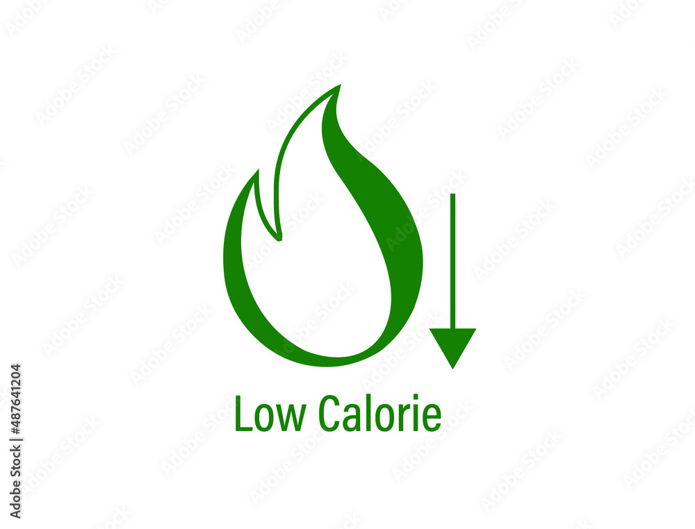 low-calorie icon vector illustration low-calorie icon vector illustration