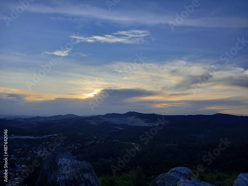 sunset in the mountains © Ricardo