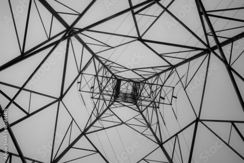 torre de transmissão de energia eletrica photo