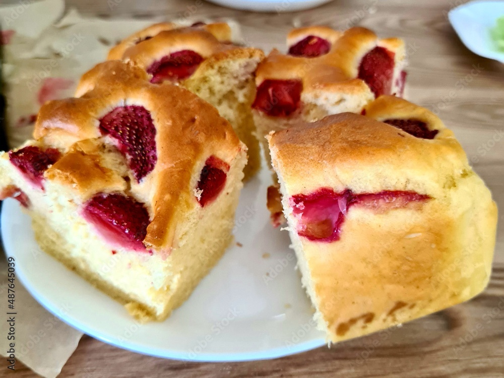 Ciasto truskawkowe Ciasto truskawkowe