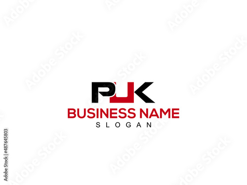 Initial PUK Logo Letter Vector Icon, Letter PU logo image design for brand or business