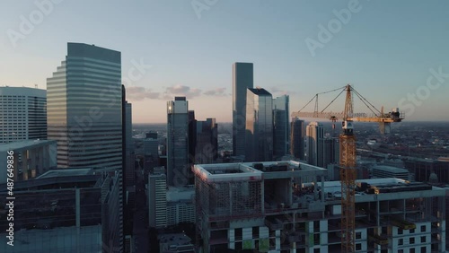 Houston, Texas Construction - Cinematic Aerial Fly Through