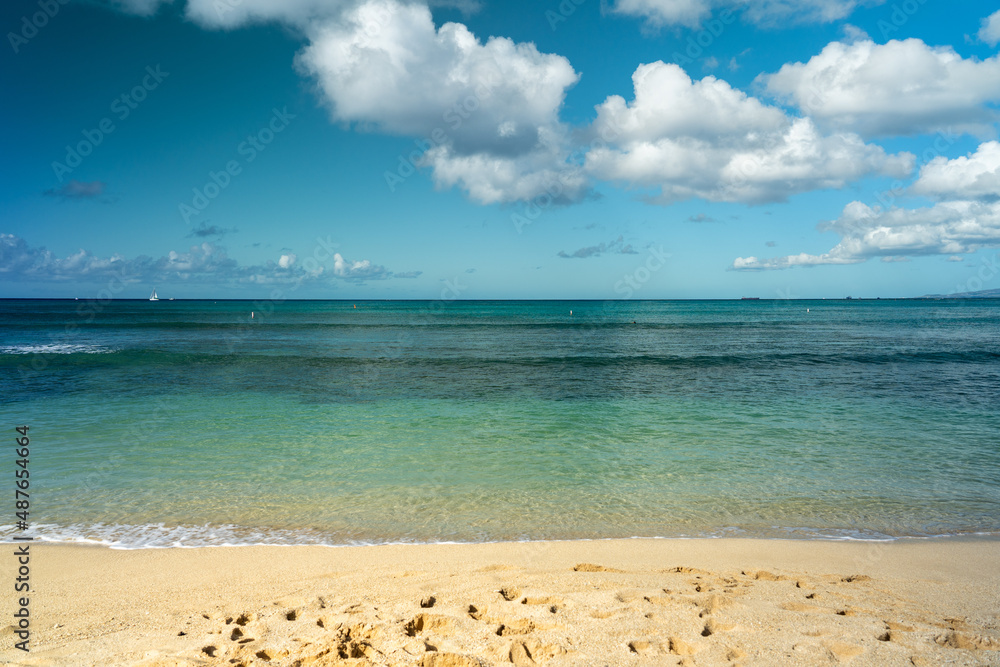 Obraz premium beach with sky