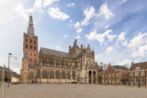 St. John's Cathedral, in the center of Den Bosch in the Netherlands.