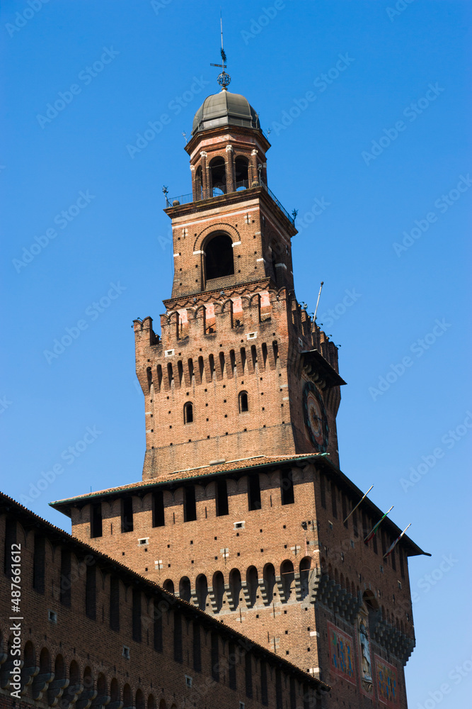 Castello Sforzesco, Milano, Lombardy, Italy
