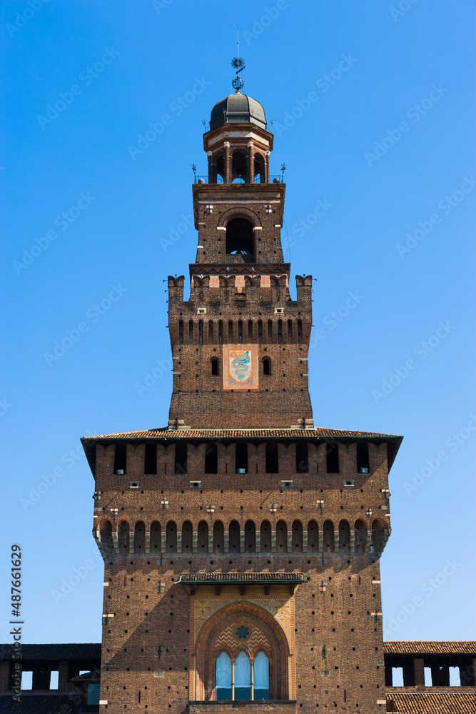 Castello Sforzesco, Milano, Lombardy, Italy