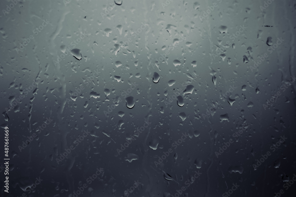 Moody concept. Raindrops on the window. Depression or moody concept photo Moody concept. Raindrops on the window. Depression or moody concept photo
