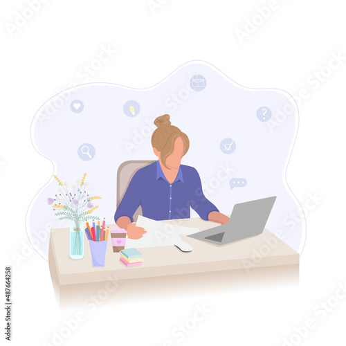 Work at home. Very peri flat.
