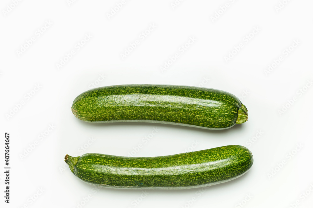 Zucchini isolated on white background Zucchini isolated on white background