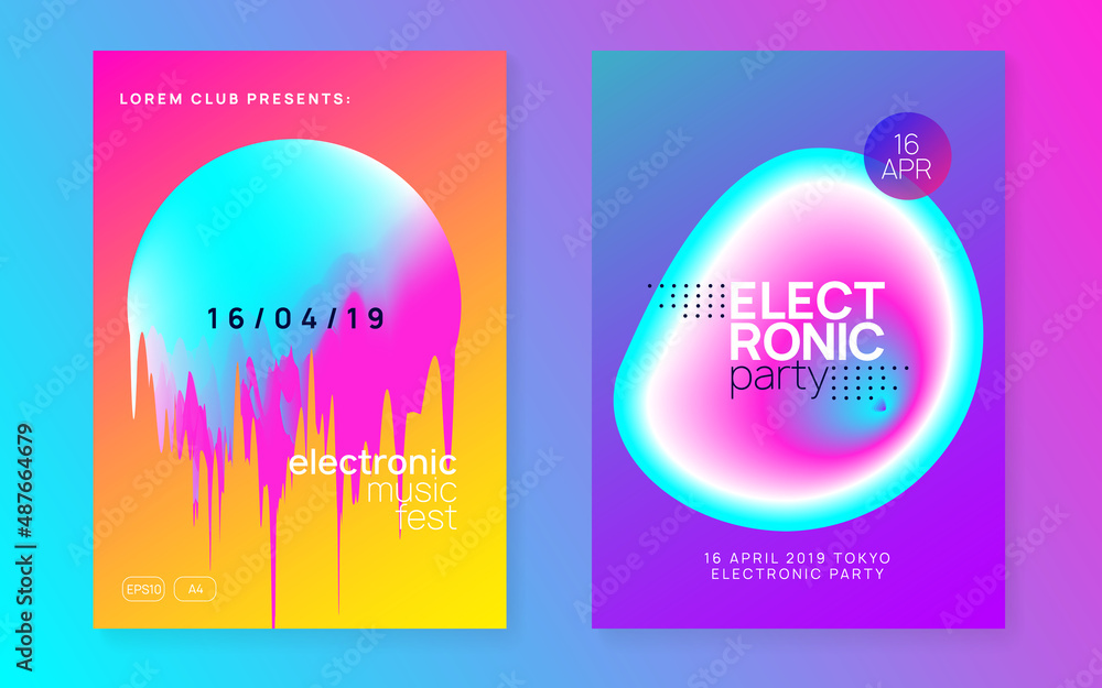 Disco Poster. Fun Art For Set. Linear Neon Flyer. Trance And Carnival Vector. Elegant Pattern For Cover Shape. Purple And Blue Disco Poster Disco Poster. Fun Art For Set. Linear Neon Flyer. Trance And Carnival Vector. Elegant Pattern For Cover Shape. Purple And Blue Disco Poster