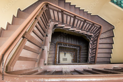 Obraz na płótnie Klatka Schodowa - staircase w salonie
