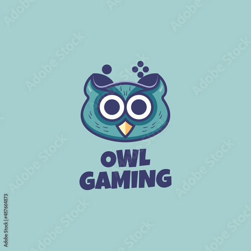 Owl Gaming Mascot Logo Design