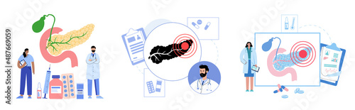 Pancreas logo concept