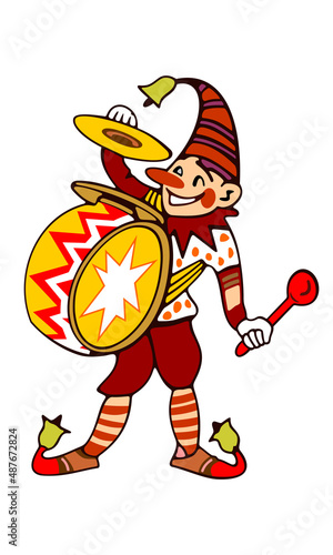 Drummer. The Golden Key or the Adventures of Buratino