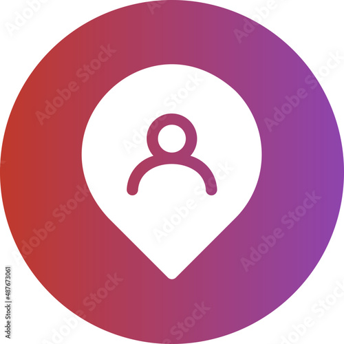 users gradient icon