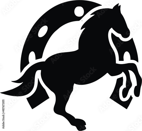 CABALLO Y HERRADURA