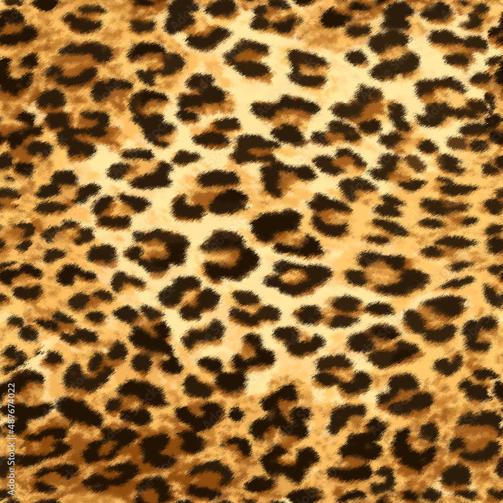 Seamless leopard pattern, jaguar texture, animal print. Seamless leopard pattern, jaguar texture, animal print.