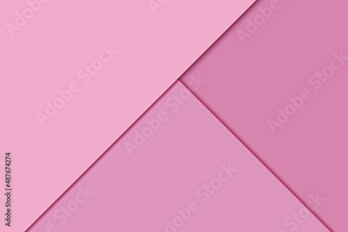 Macaron color background with overlapping pink