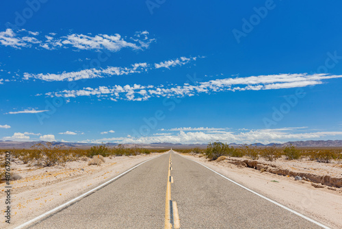 Photography Sunny view of the desert landscape