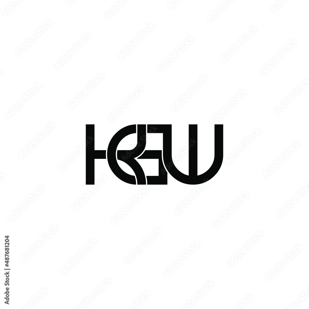 kgw letter original monogram logo design kgw letter original monogram logo design