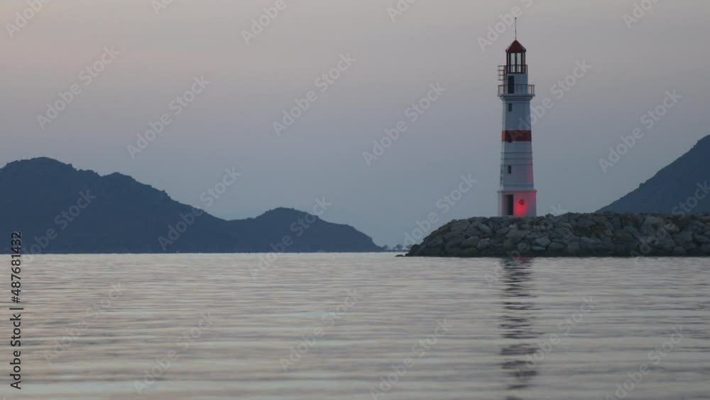 lighthouse on the coast of state country
lighthouse on the coast of state country