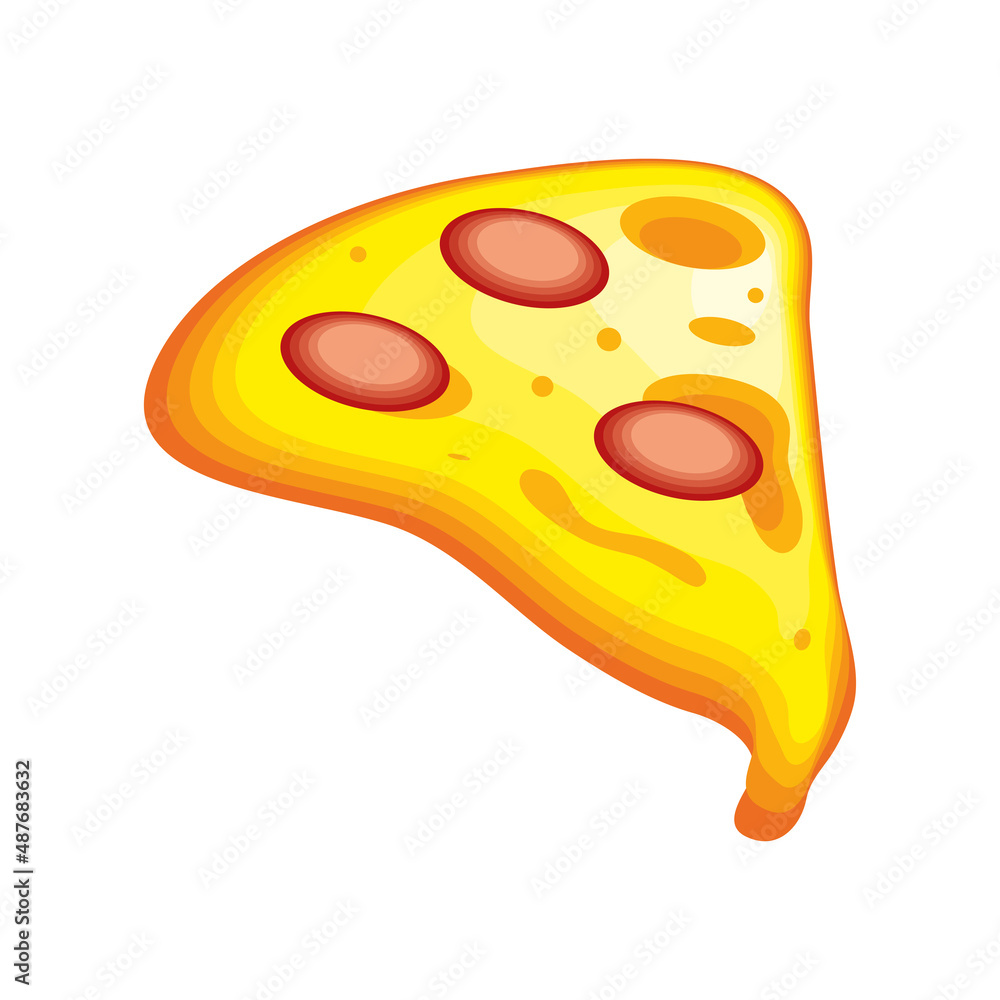 slice pizza food