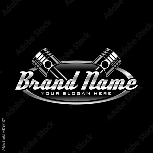 auto repair automotive logo template