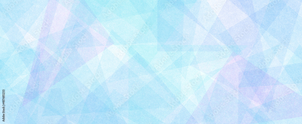 Naklejka premium 重なり合うブルー系の抽象的な背景素材