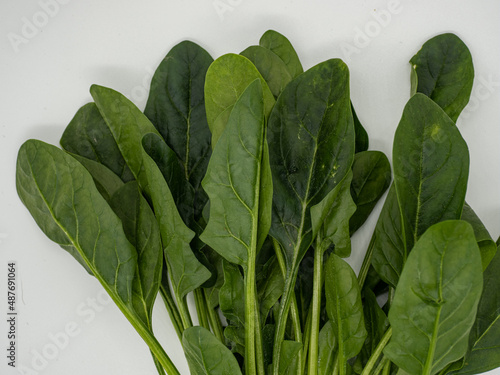 Just bought vegetables, a bag of spinach