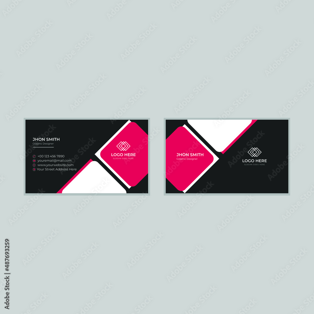  Simple Business Card, Simple Business Card Design, Simply Business Card Template, Normal Business Card,