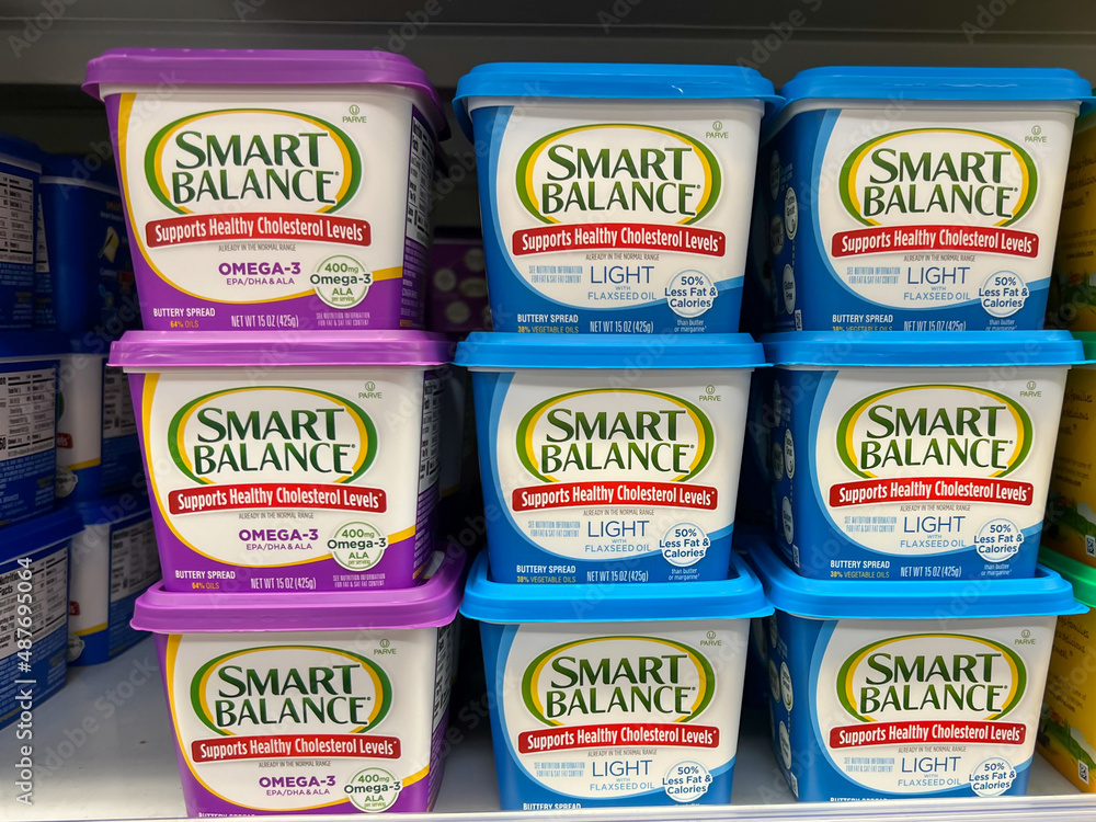 Houston, Texas, USA February 16, 2022 Smart Balance Buttery Spread