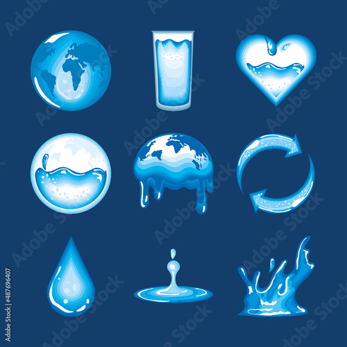set of water day