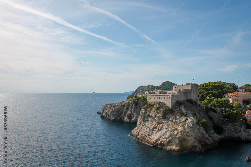 view of the coast of the sea