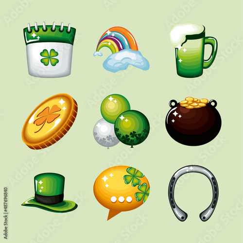 st patricks day icons