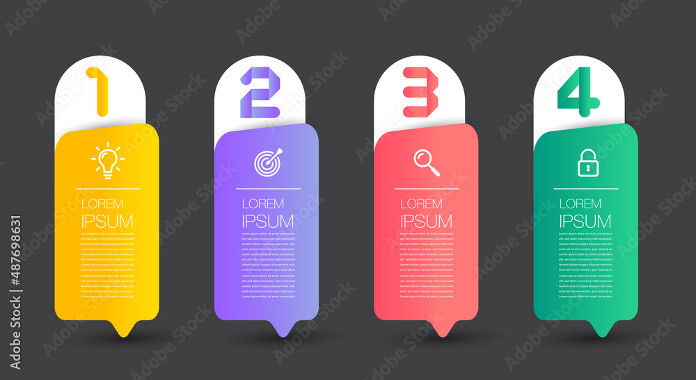 modern text box template, infographics banner modern text box template, infographics banner