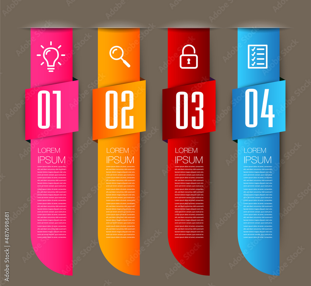 modern text box template, infographics banner modern text box template, infographics banner