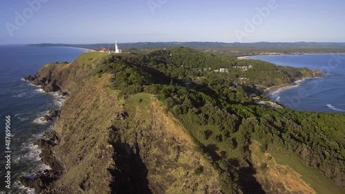 Cape Byron, Byron Bay Australia Aerial View