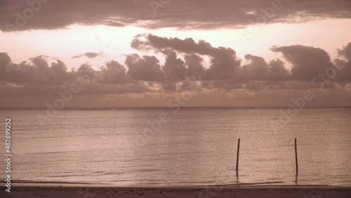 Clouds On The Beach