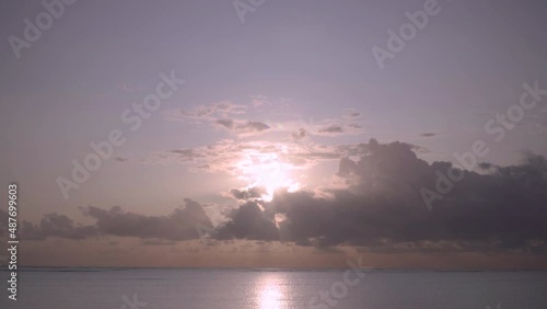  Cloudy Sunrise At The Sea
